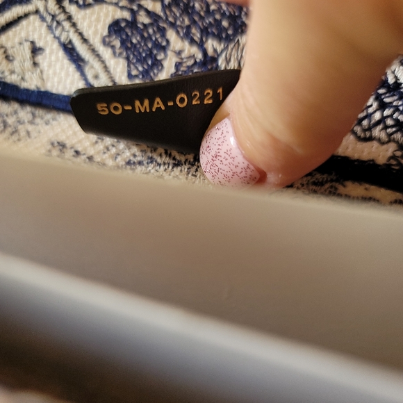 Dior Book Tote Large Size Limited Edition New Blue White Toile de Jouy motif - Picture 10 of 16